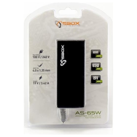 Sbox Adapter for Asus Notebooks AS-65W