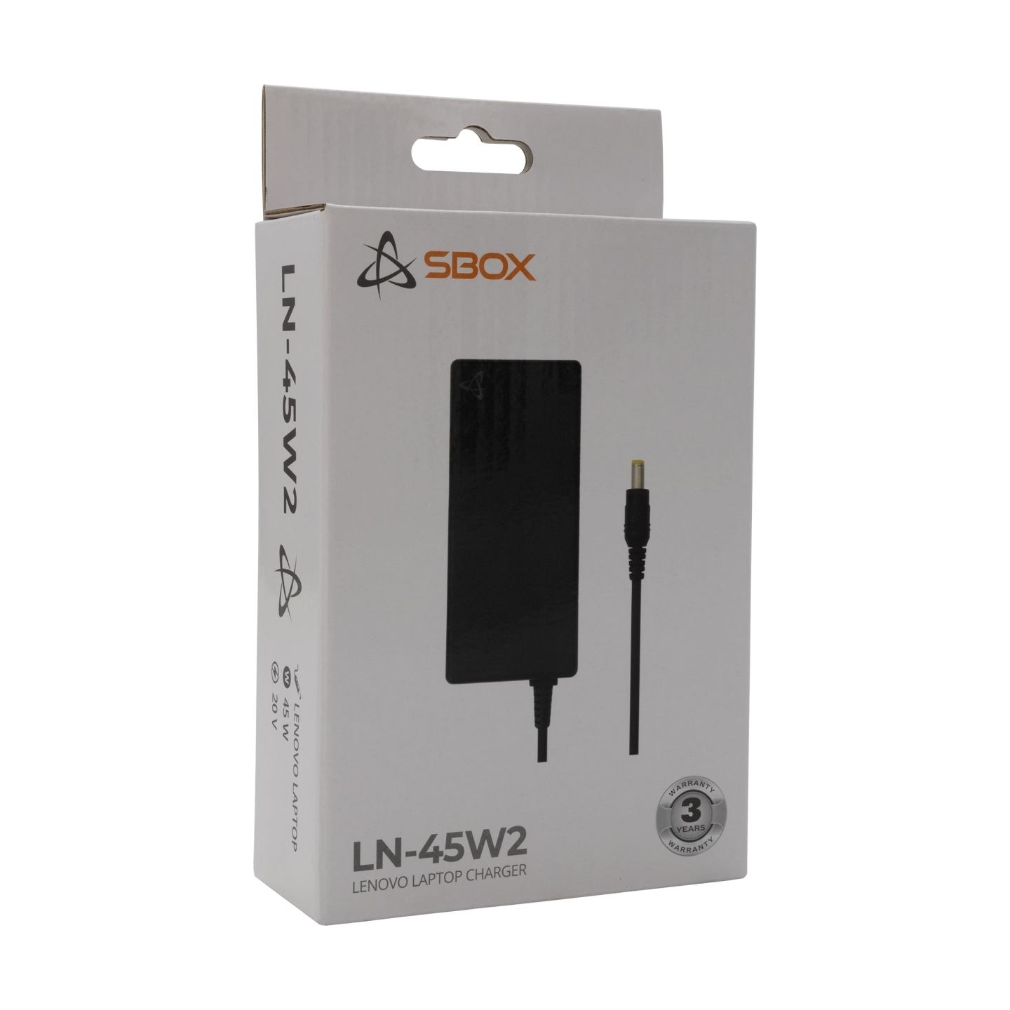 Sbox LN-45W2 Adapter for Lenovo notebooks Round