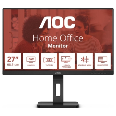 AOC Q27E3UMF 27inch QHD VA Monitor