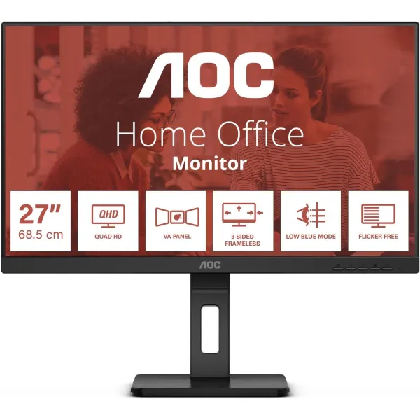 AOC Q27E3UMF 27inch QHD VA Monitor