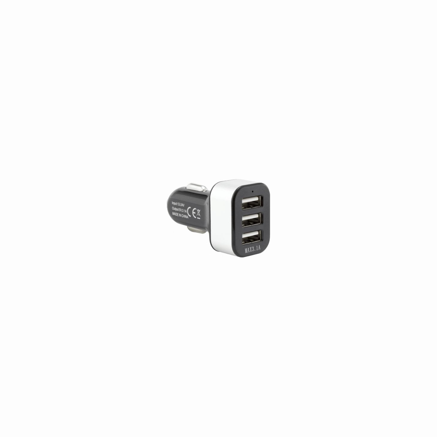 Sbox Car Charger CC-331B 3.1A black/grey