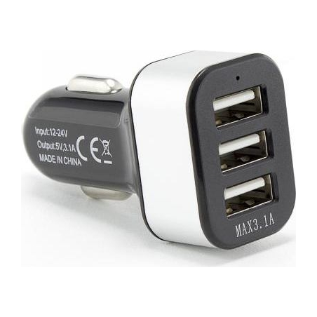 Sbox Car Charger CC-331B 3.1A black/grey