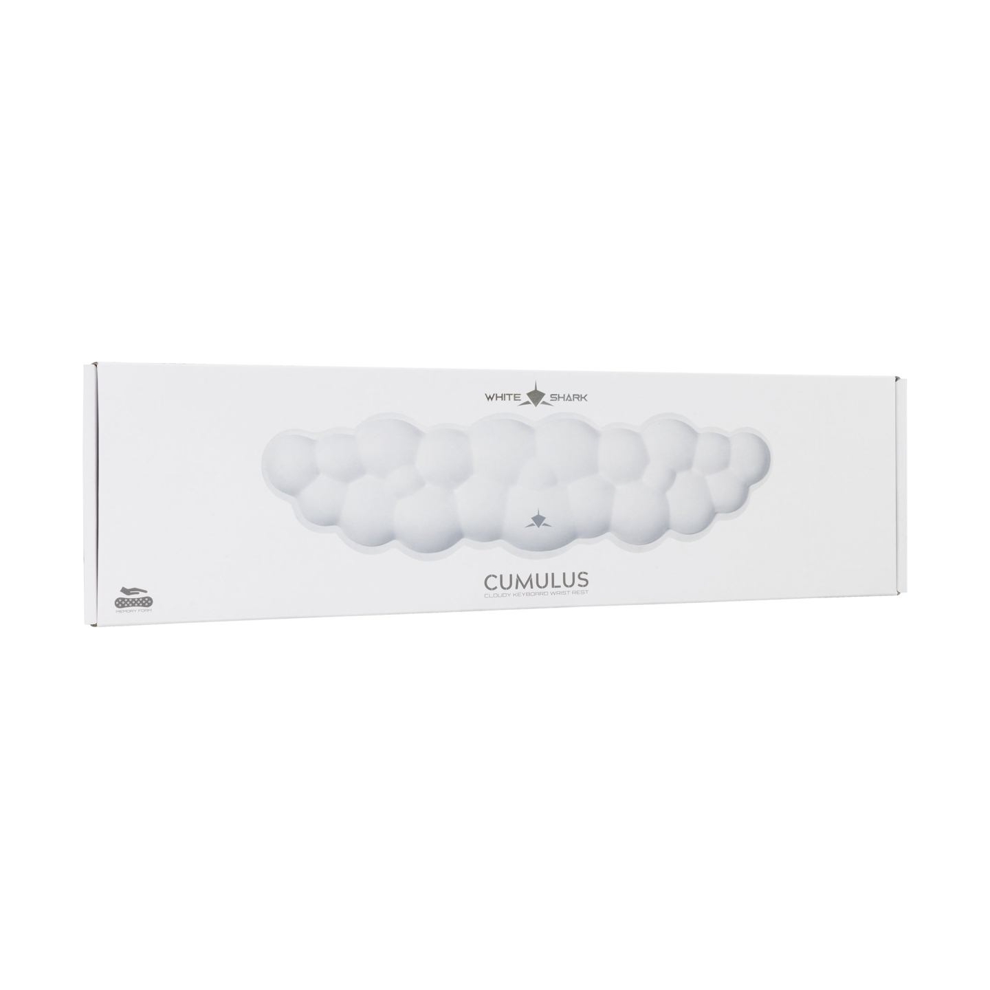 White Shark KP-012 Cumulus Cloudy Keyboard Wrist Rest White