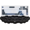 White Shark KP-011 Cumulus Cloudy Keyboard Wrist Rest Black