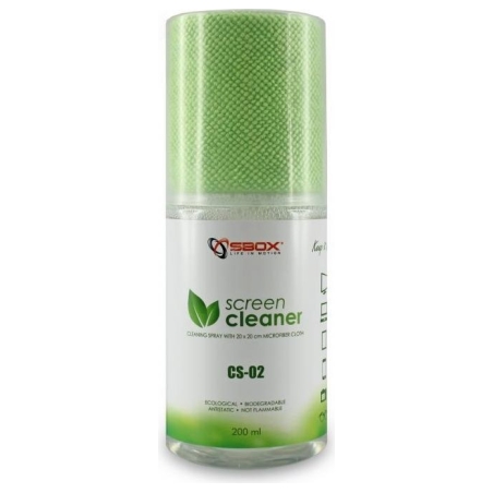 Sbox CS-02 Screen Cleaner 200ml