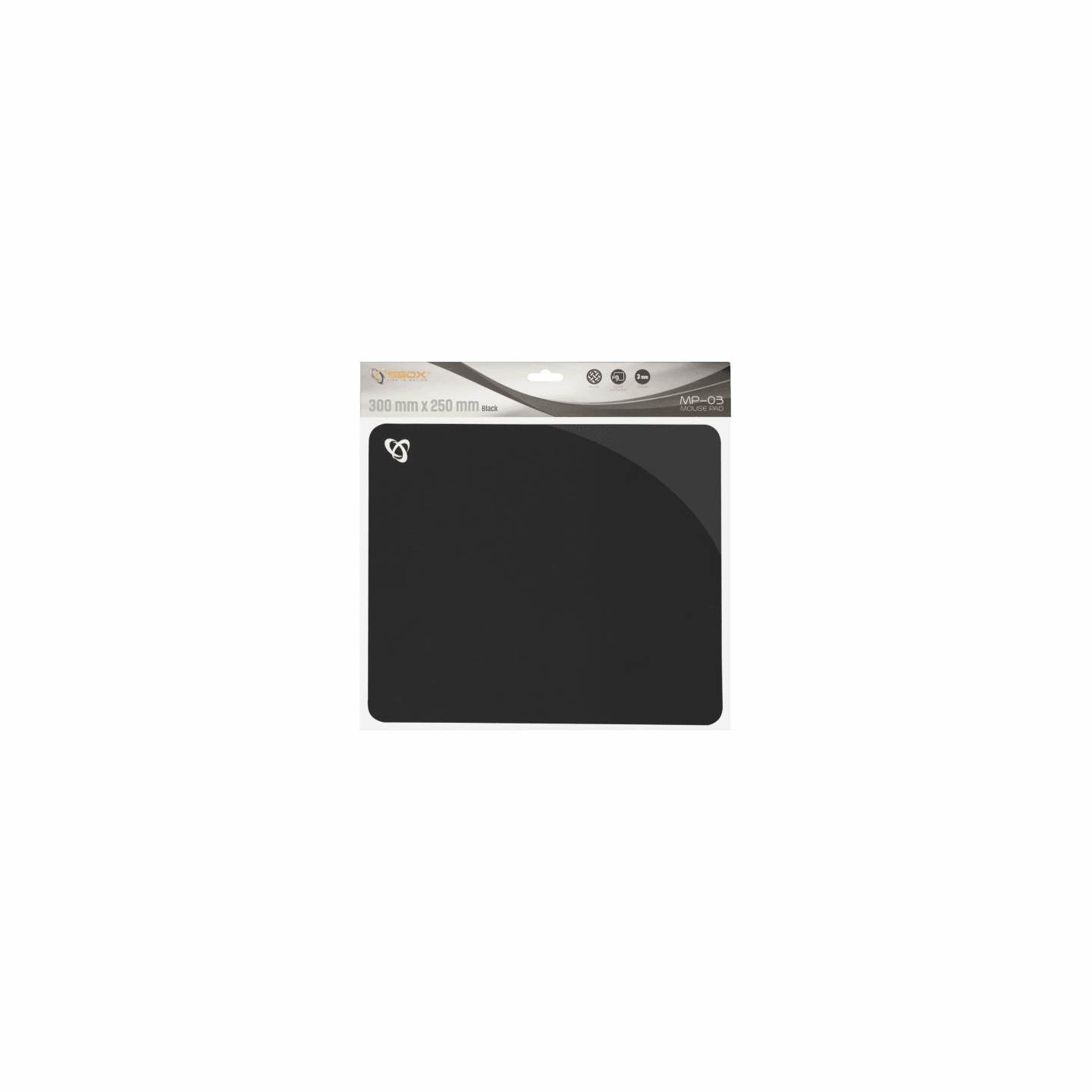 Sbox MP-03B Black Gel Mouse Pad