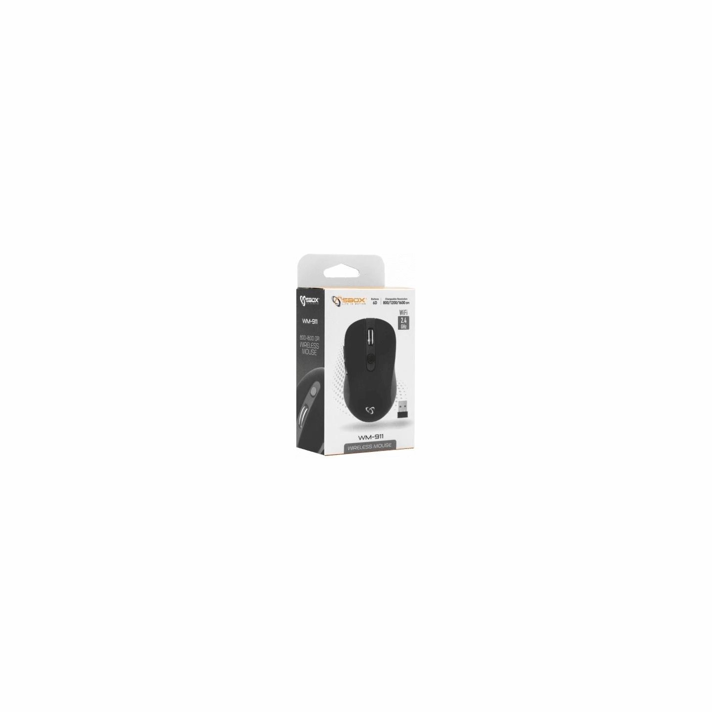 Sbox WM-911B Wireless Mouse Black
