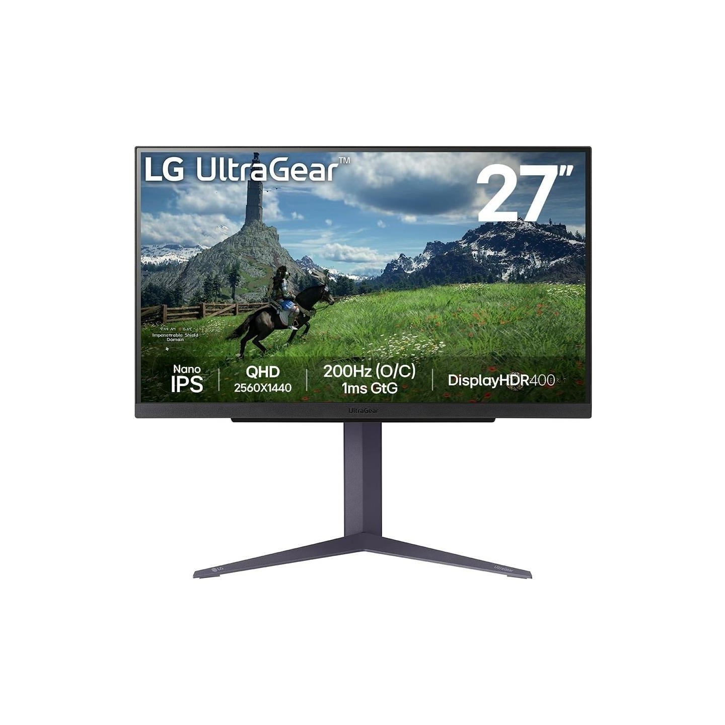 LG 27GS85Q 27" QHD ULTRAGEAR™ NANO IPS 1MS (GTG) 200HZ