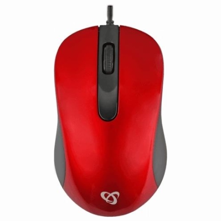 Sbox M-901 Optical Mouse  Red