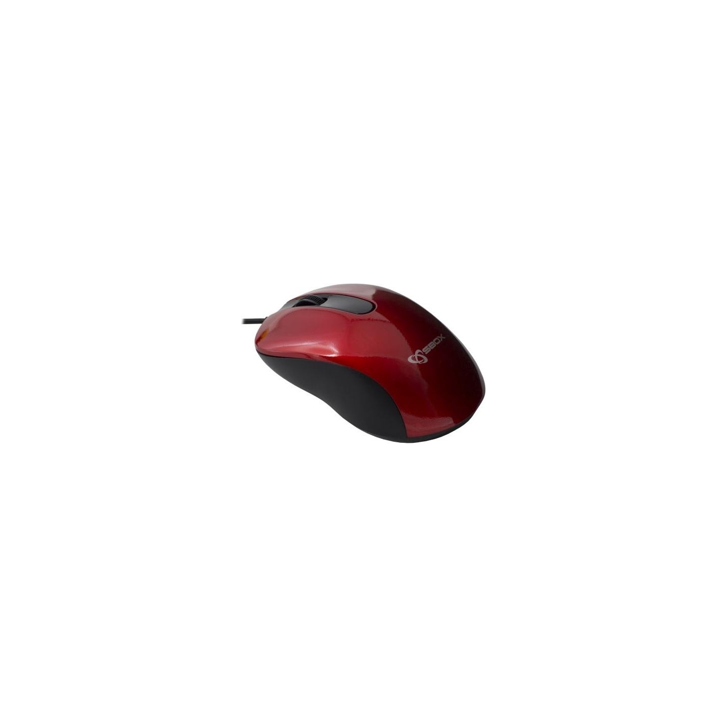 Sbox M-901 Optical Mouse  Red