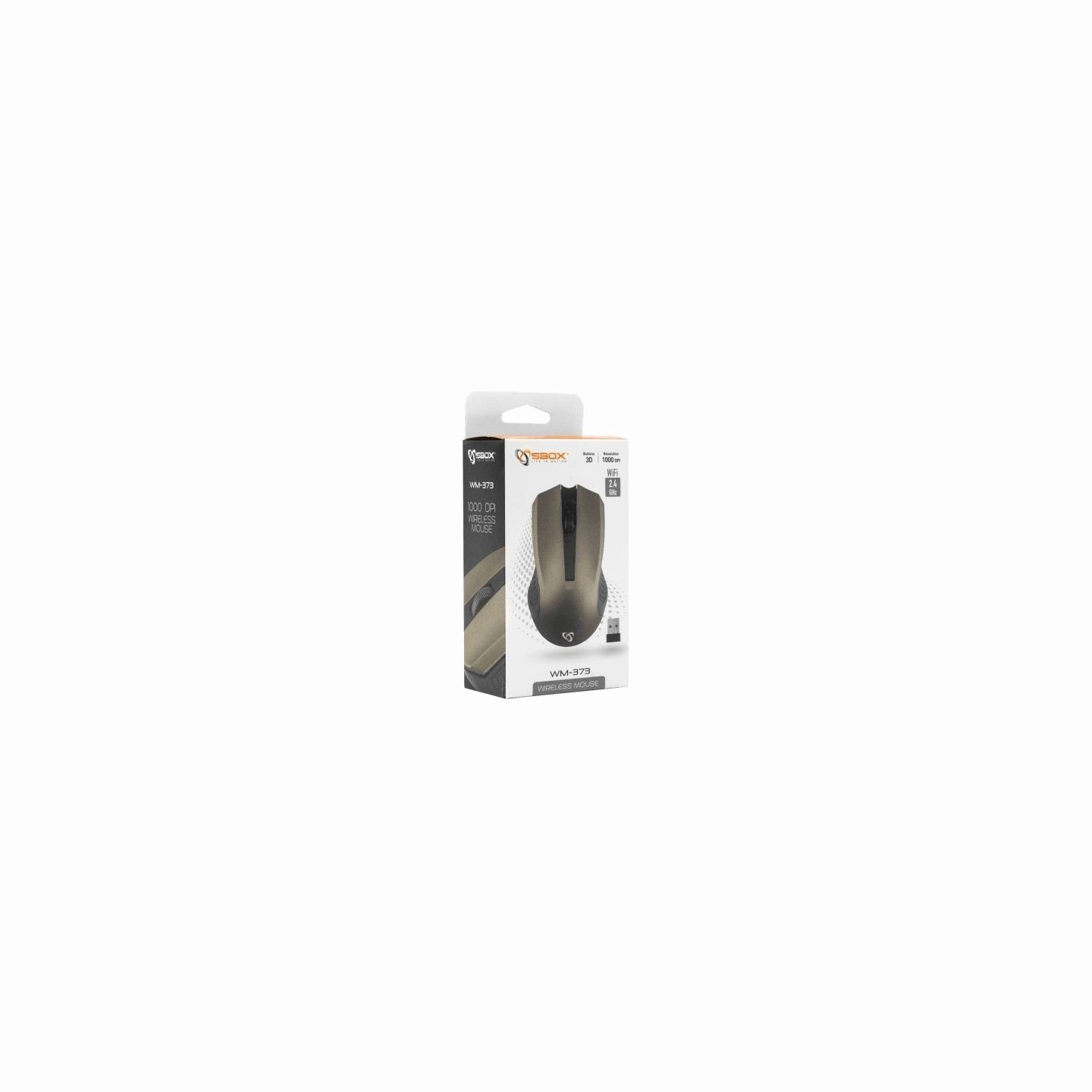 Sbox WM-373G Wireless Mouse Gray