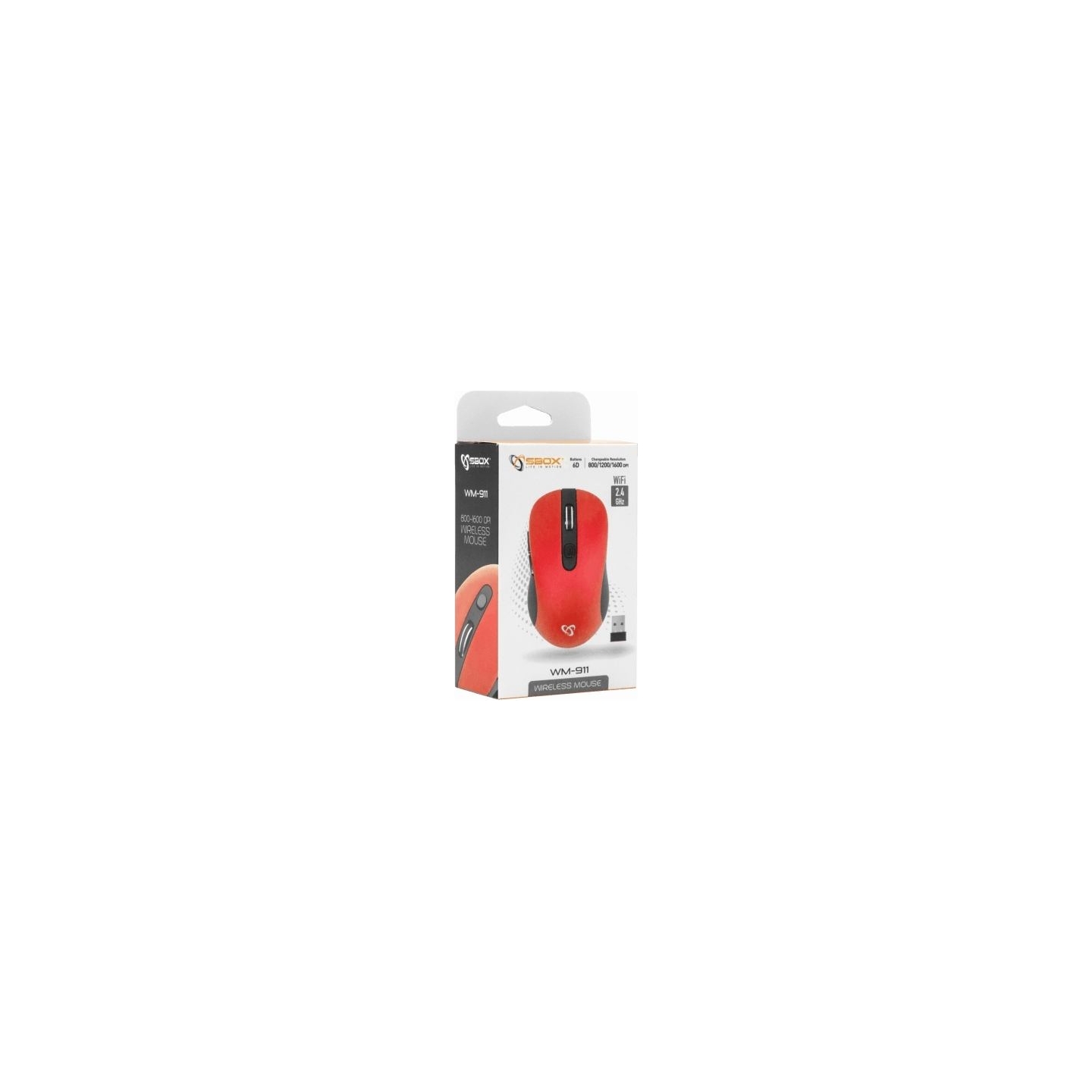 Sbox WM-911R Red
