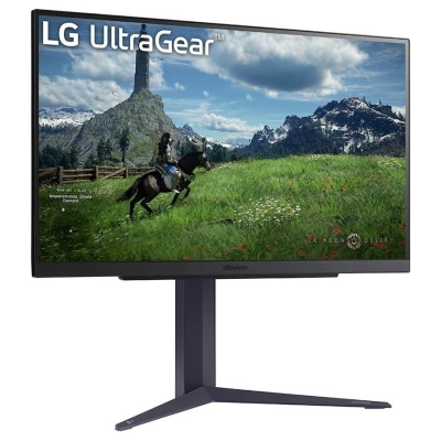 LG LCD Monitor|LG|27"|Panel IPS|2560x1440|16:9|180Hz|1 ms|Pivot|Height adjustable|Tilt|Colour Black|27GS85Q-B