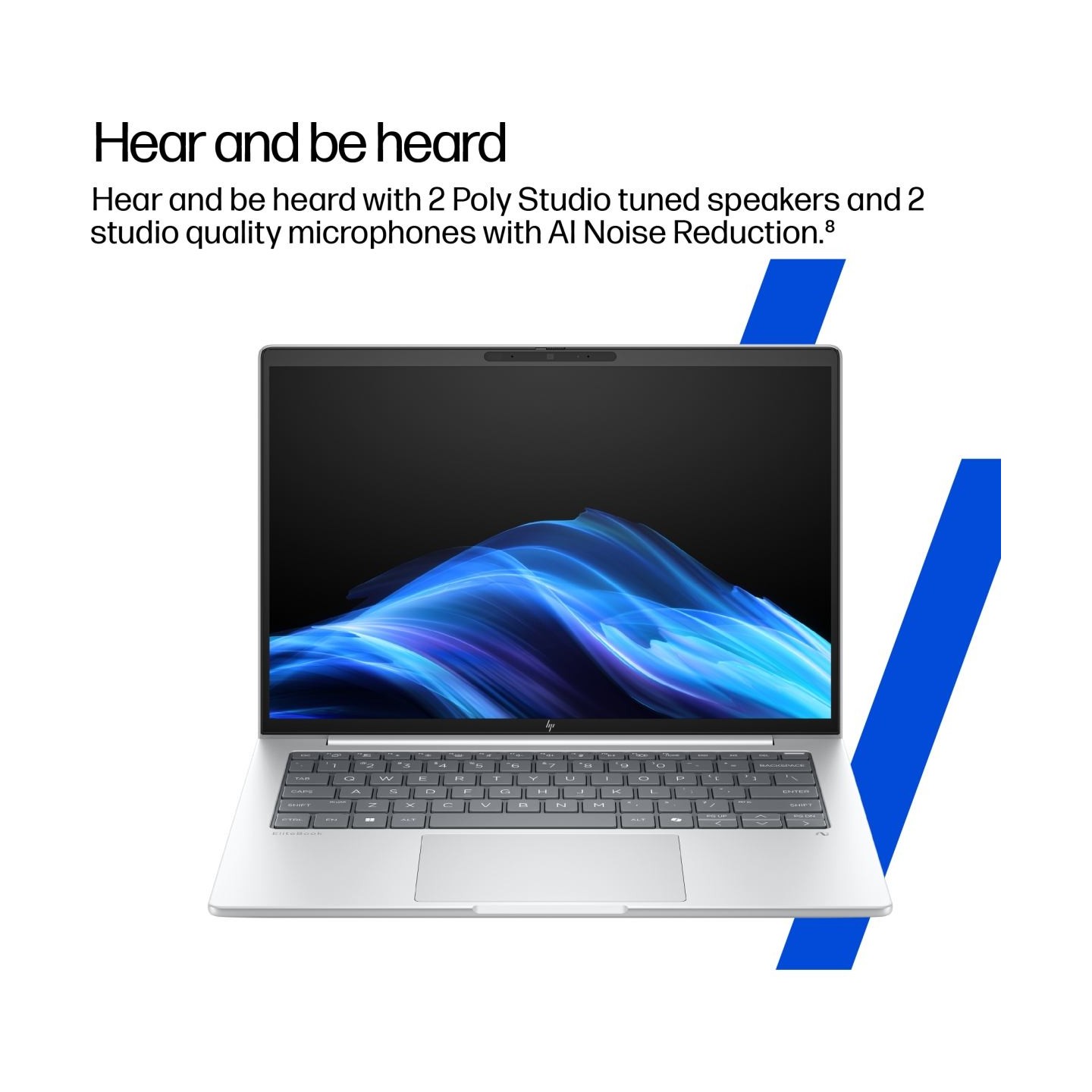 HP EliteBook 8 G1a AI 14 - Ryzen AI 5 340, 16GB, 512GB SSD, 14 WUXGA 300-nit AG, 5MP IR cam, WWAN-ready, Smartcard, FPR, Nordic 