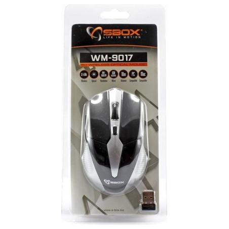 Sbox WM-9017BS Black/Silver