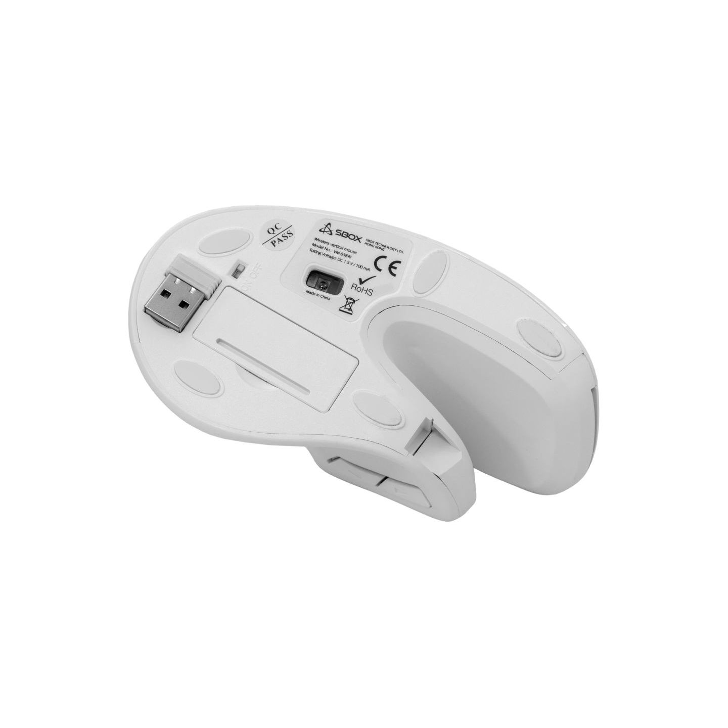 Sbox VM-838W Vertical Wireless White