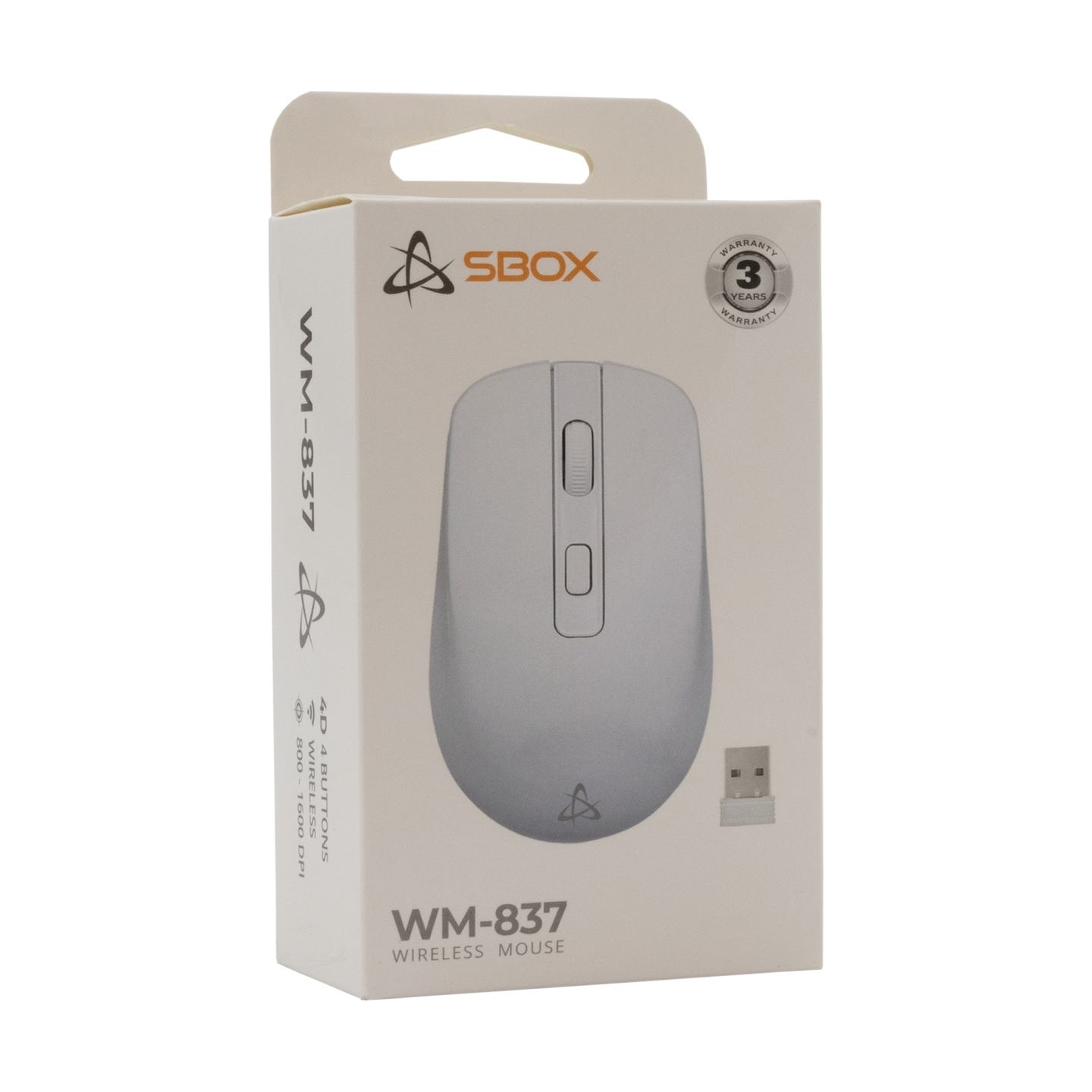 Sbox WM-837 White