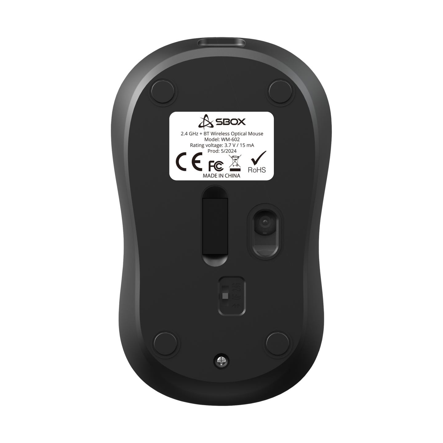 Sbox WM-602 Black Wireless