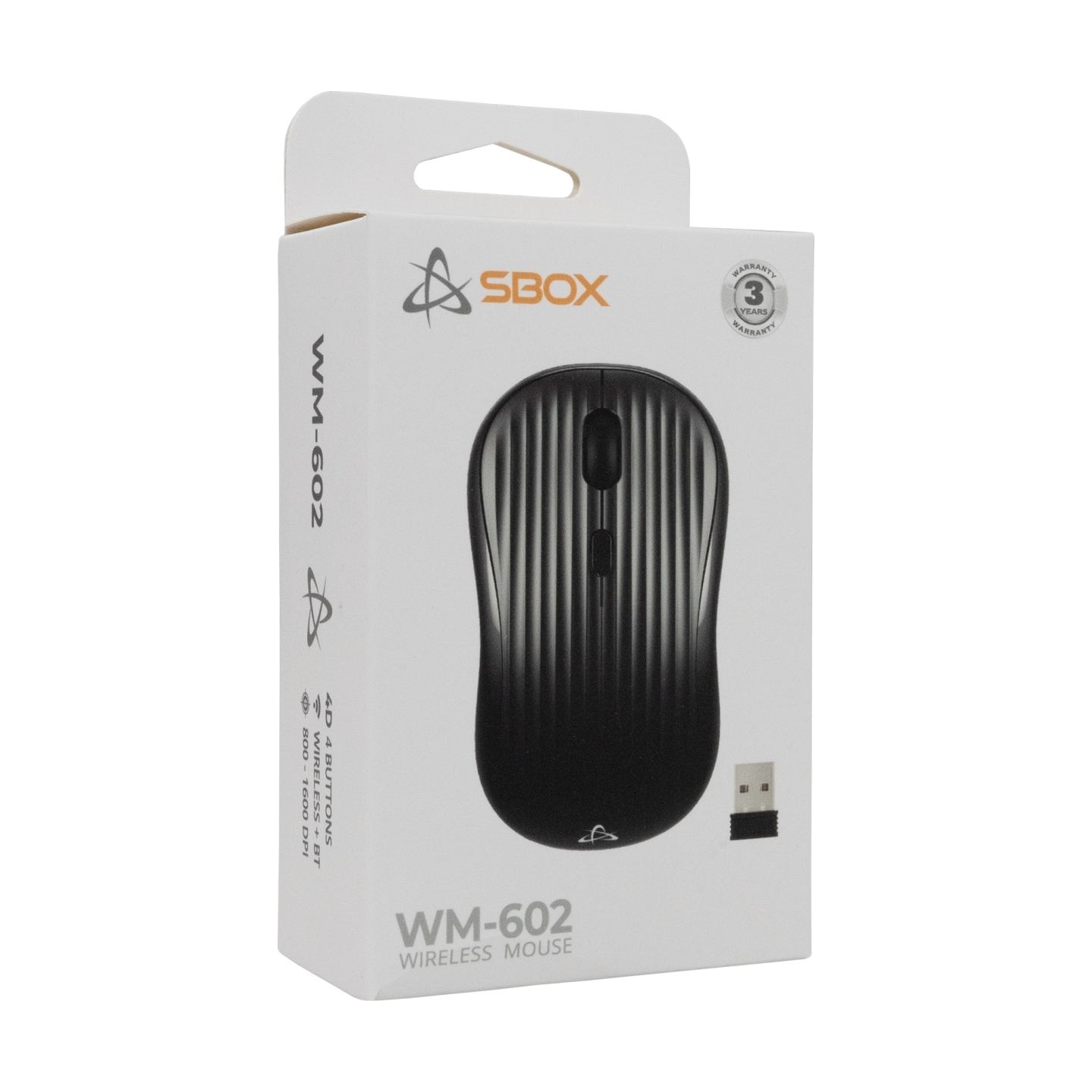 Sbox WM-602 Black Wireless