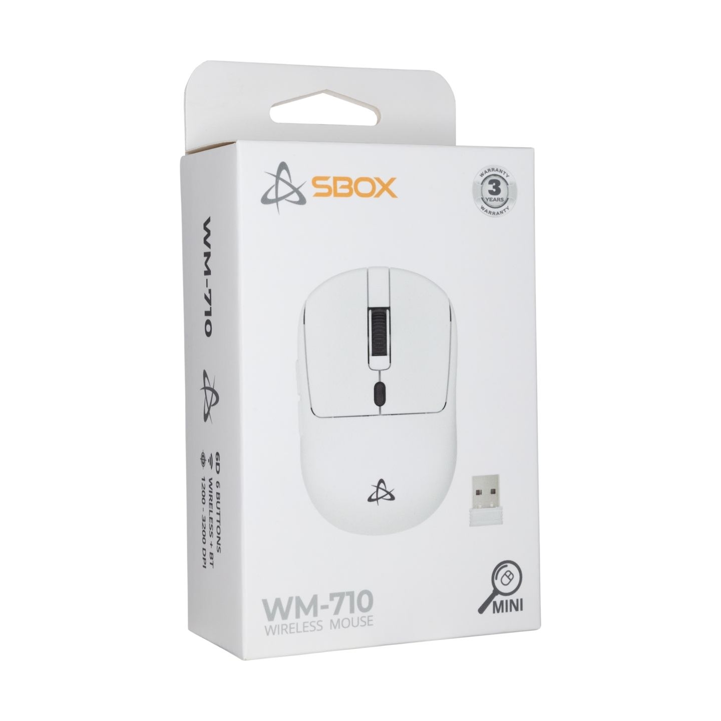 Sbox WM-710 White Wireless