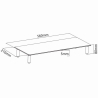 Sbox DS-610 Desktop Riser for Monitor or Notebook