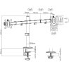 Sbox LCD-352/2-2 (13-32/2x8kg/100x100)