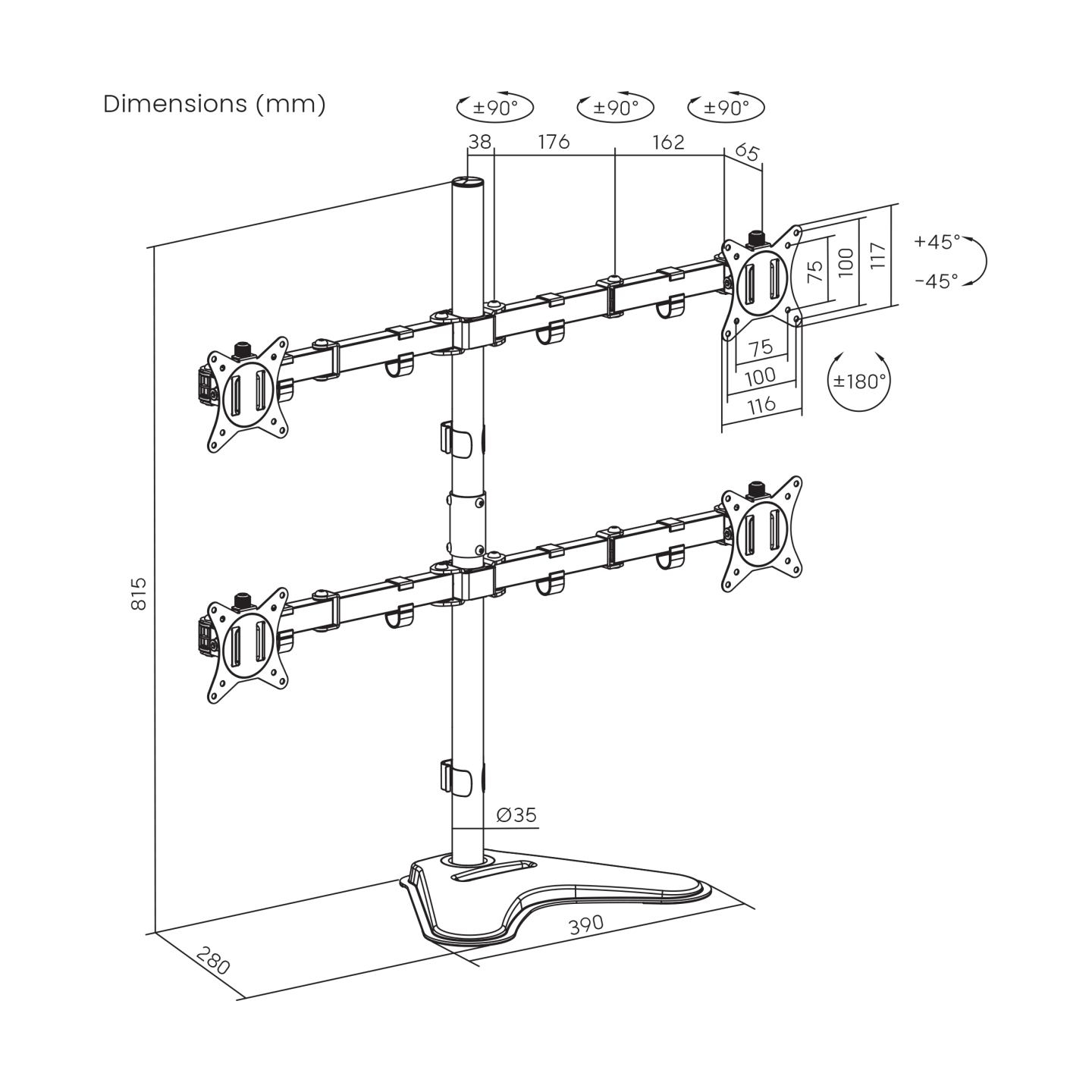 Sbox LCD-F048-2 (17-32/4x9kg/100x100)