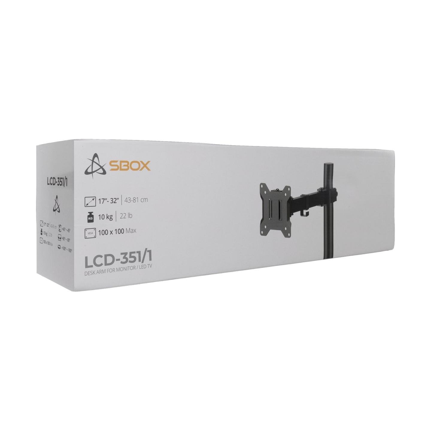 Sbox LCD-351/1-3 (17-32/10kg/100x100)