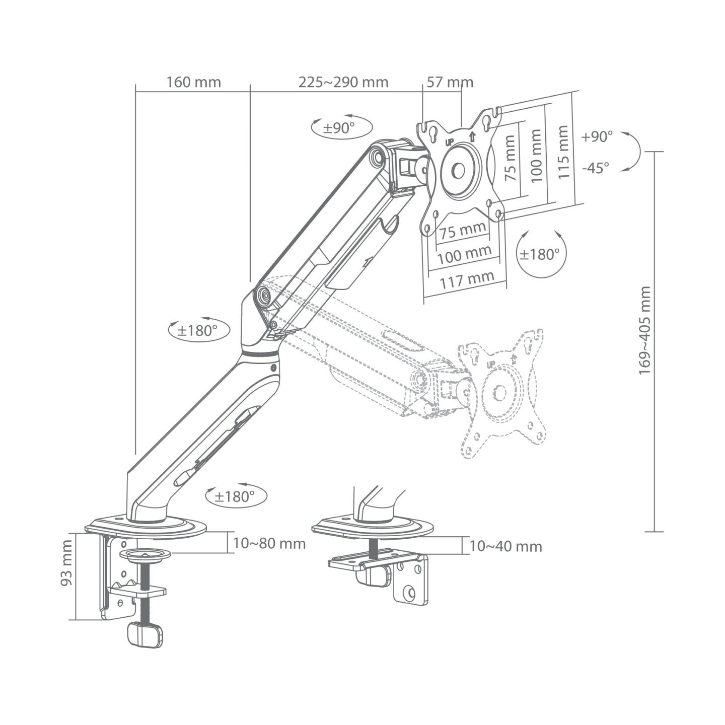 Sbox LCD-S012-3 (17-32/2-9kg/100x100)