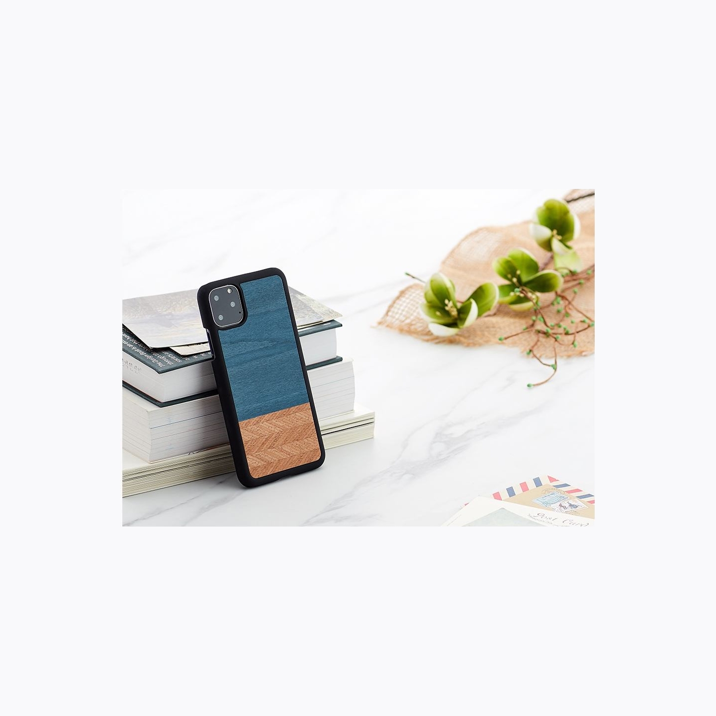 Man&Wood SmartPhone case iPhone 11 Pro Max denim black