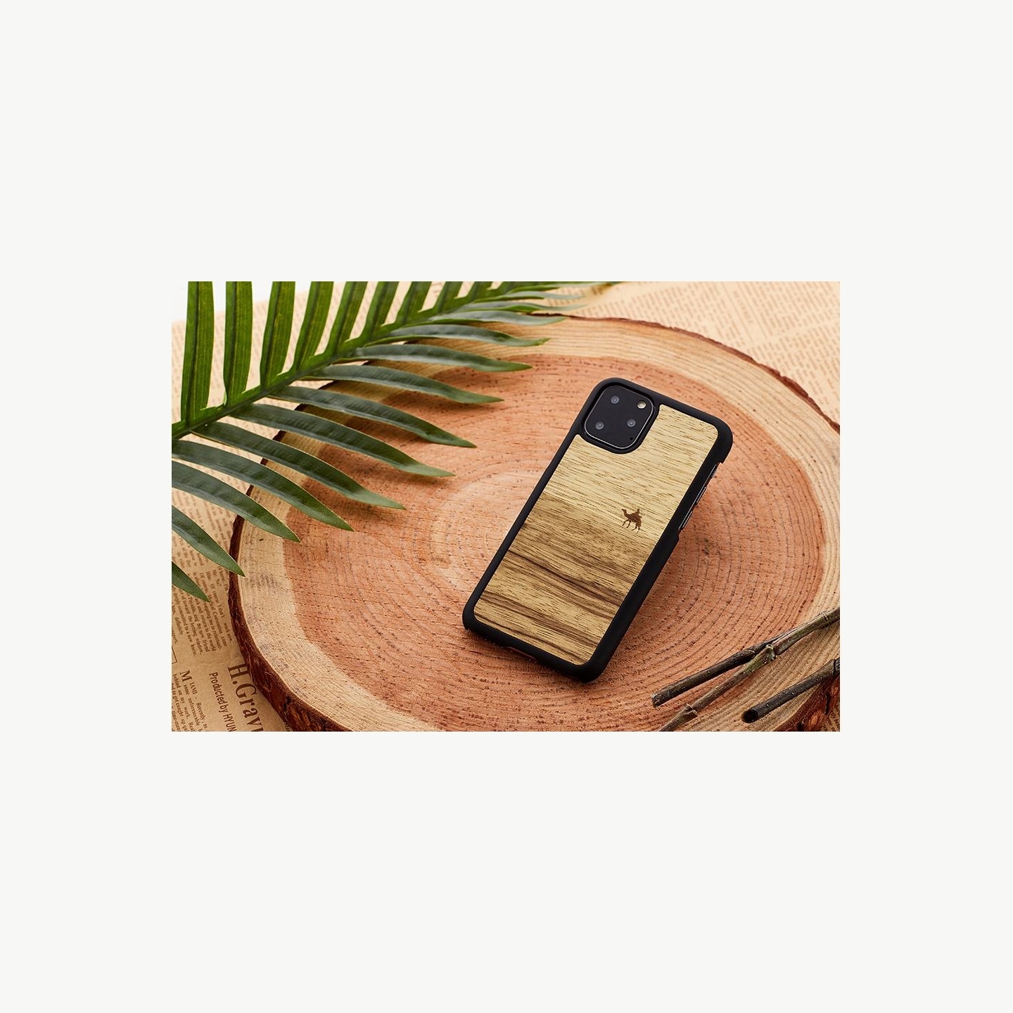 Man&Wood SmartPhone case iPhone 11 Pro Max terra black
