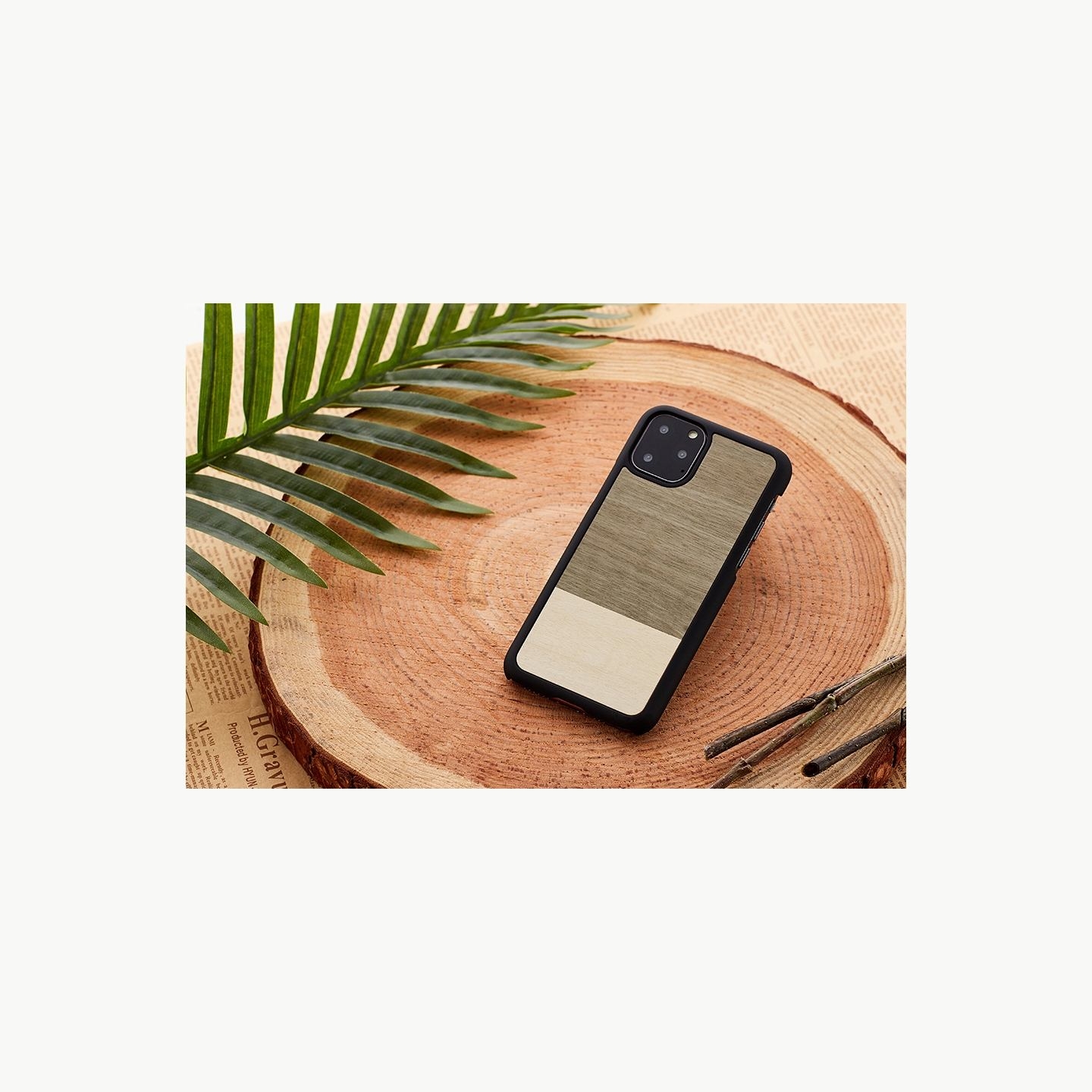 Man&Wood SmartPhone case iPhone 11 Pro Max einstein black