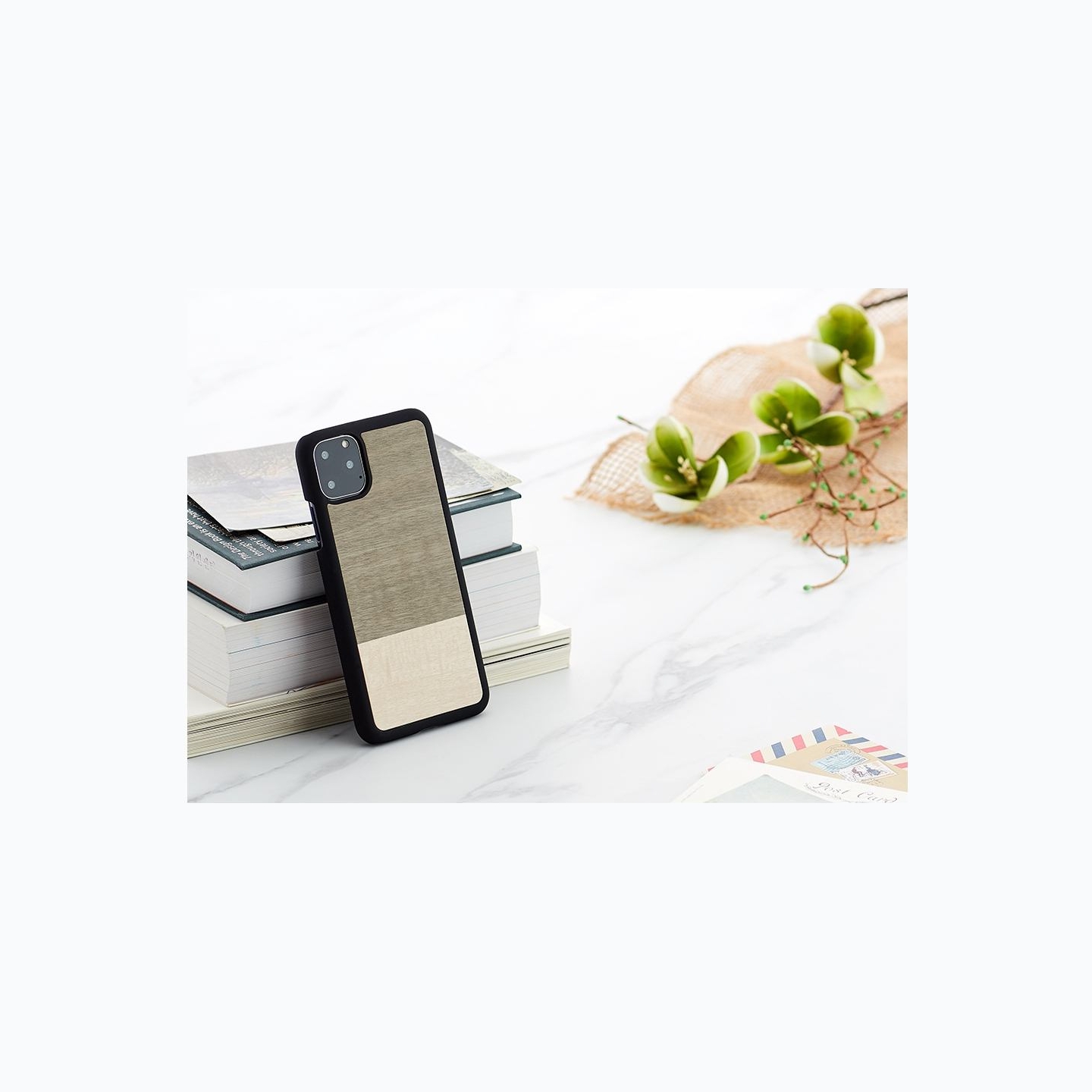 Man&Wood SmartPhone case iPhone 11 Pro Max einstein black