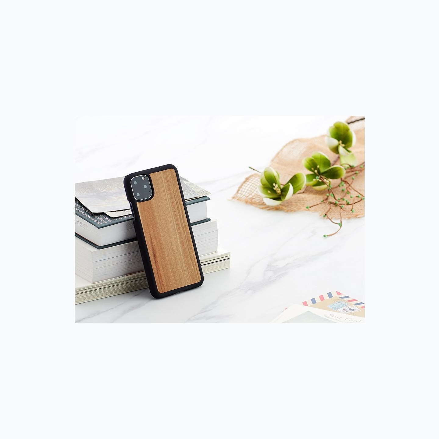 Man&Wood SmartPhone case iPhone 11 Pro Max cappuccino black