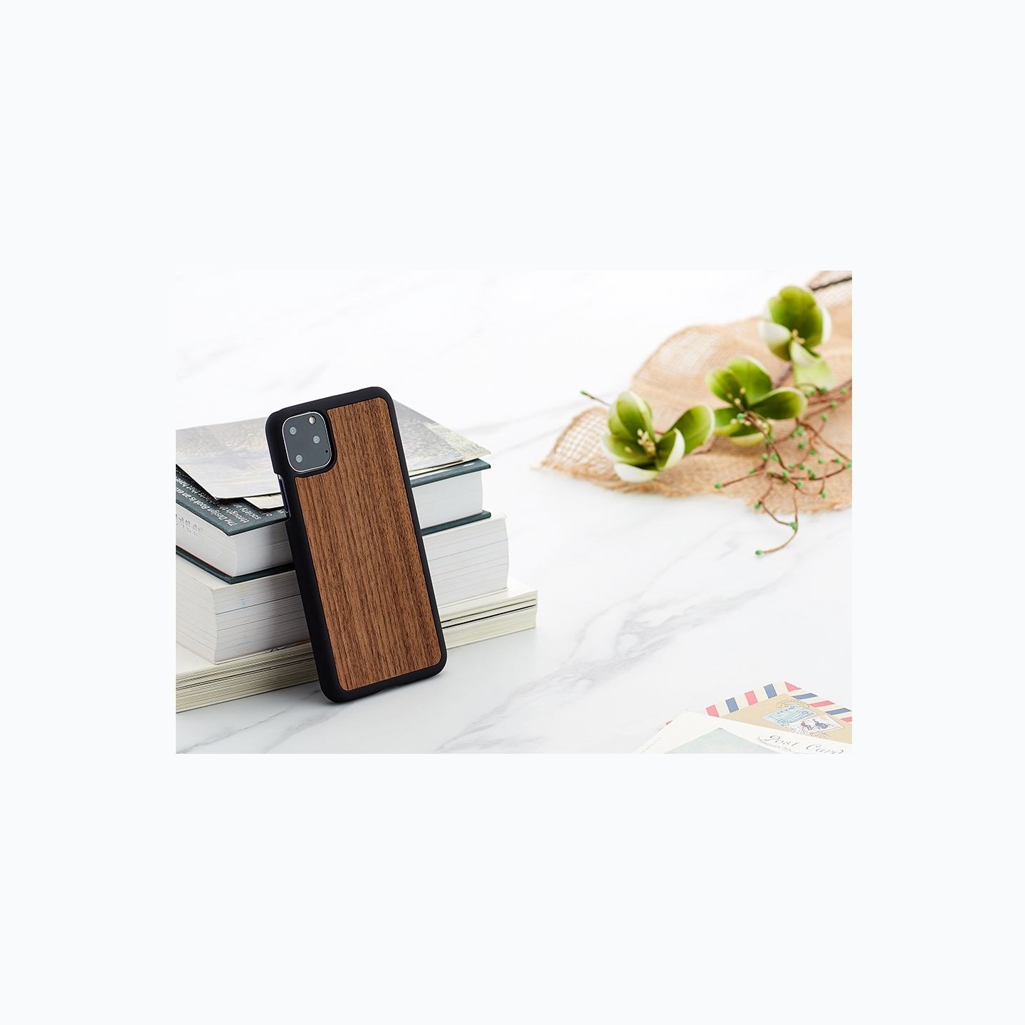 Man&Wood SmartPhone case iPhone 11 Pro Max black walnut black
