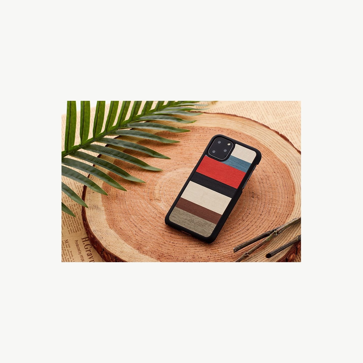 Man&Wood SmartPhone case iPhone 11 Pro Max corallina black