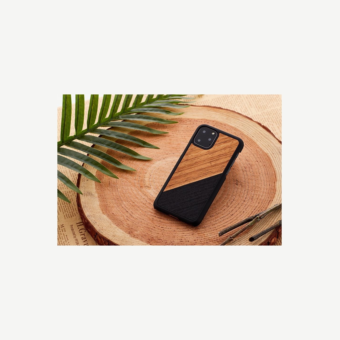 Man&Wood SmartPhone case iPhone 11 Pro Max western black