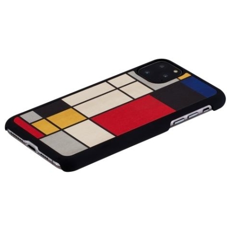 Man&Wood SmartPhone case iPhone 11 Pro Max mondrian wood black