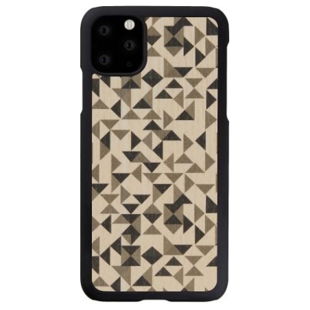 Man&Wood SmartPhone case iPhone 11 Pro Max mono triangle black