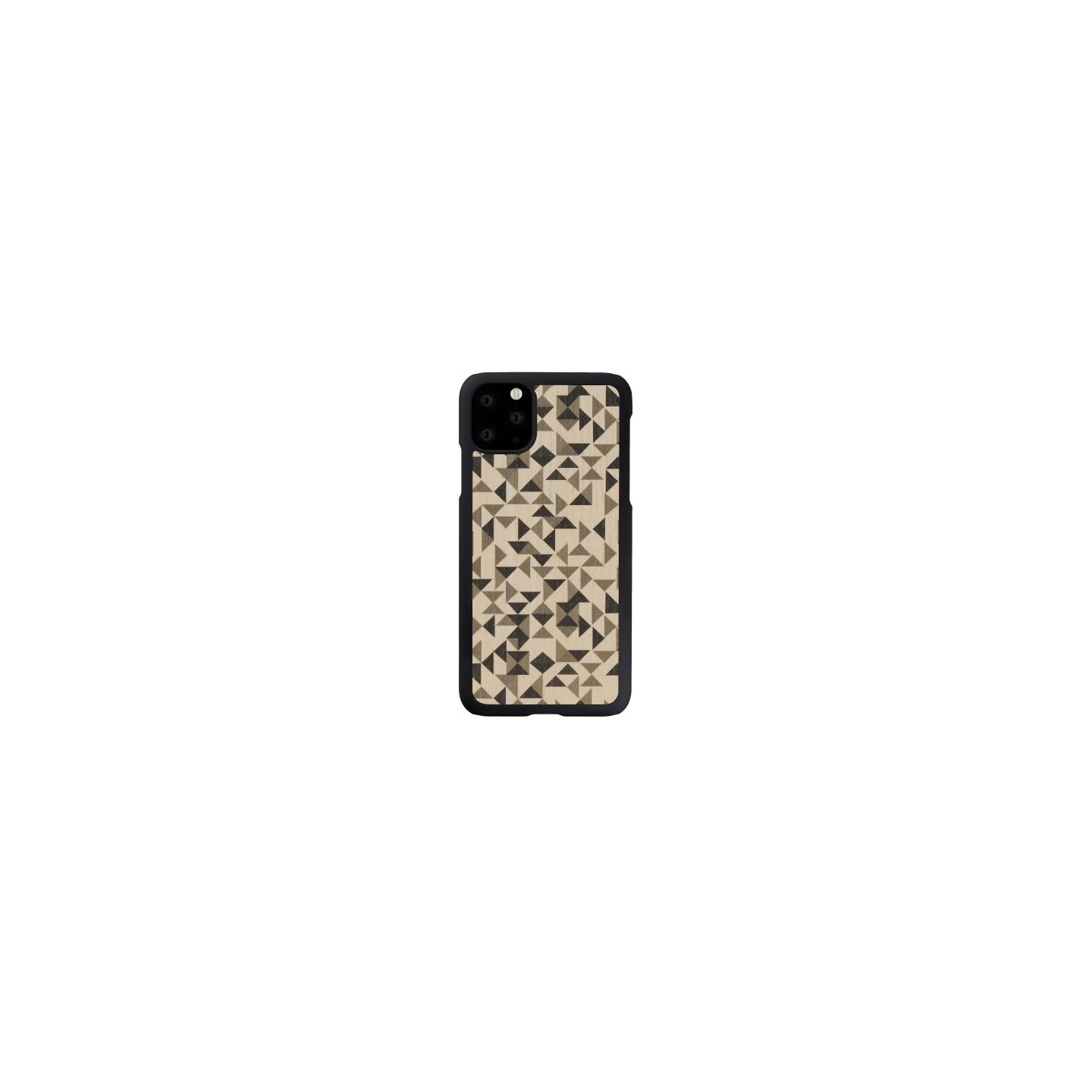 Man&Wood SmartPhone case iPhone 11 Pro Max mono triangle black