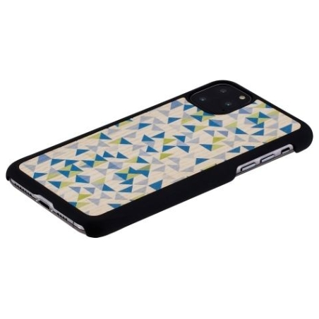 Man&Wood SmartPhone case iPhone 11 Pro Max blue triangle black