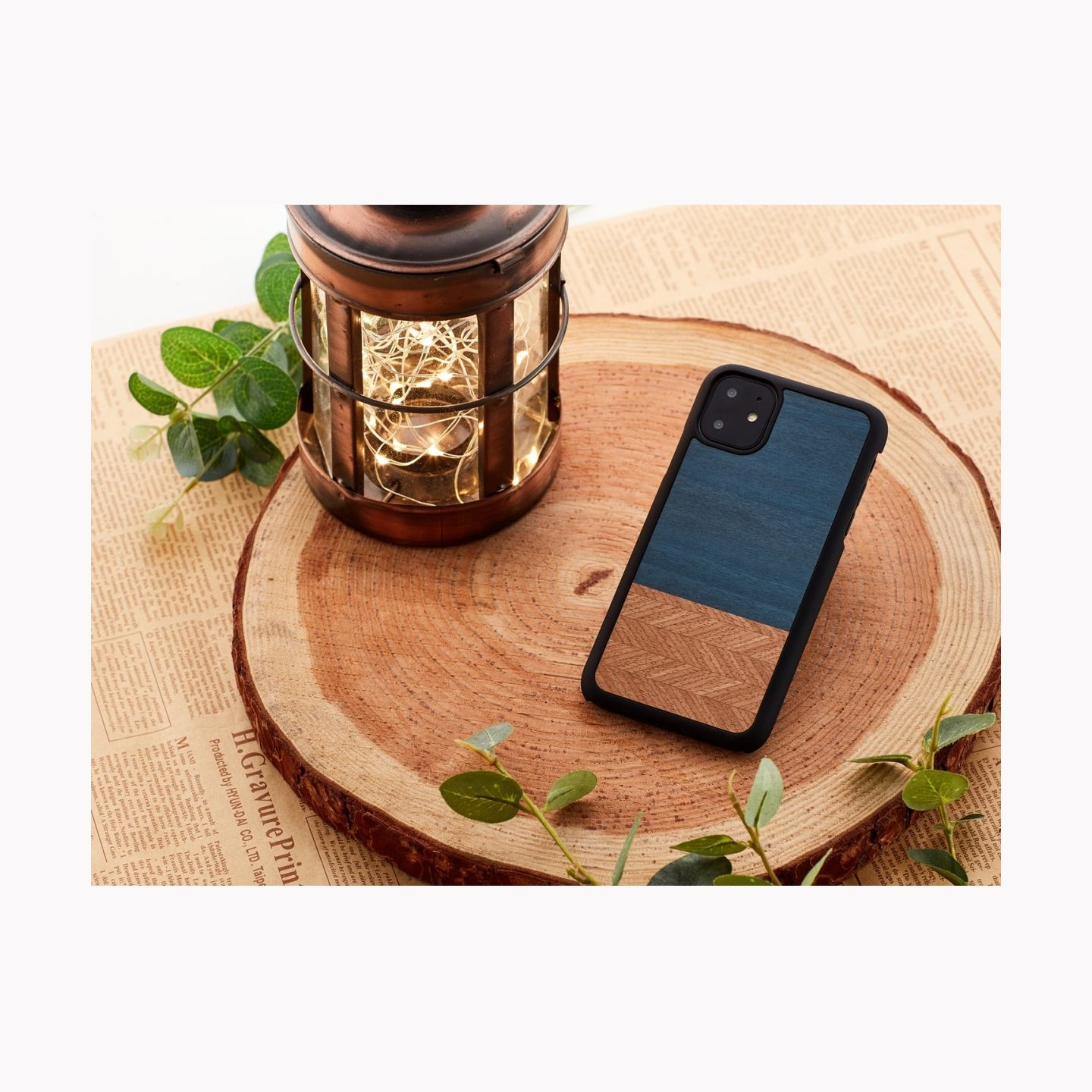 Man&Wood SmartPhone case iPhone 11 denim black