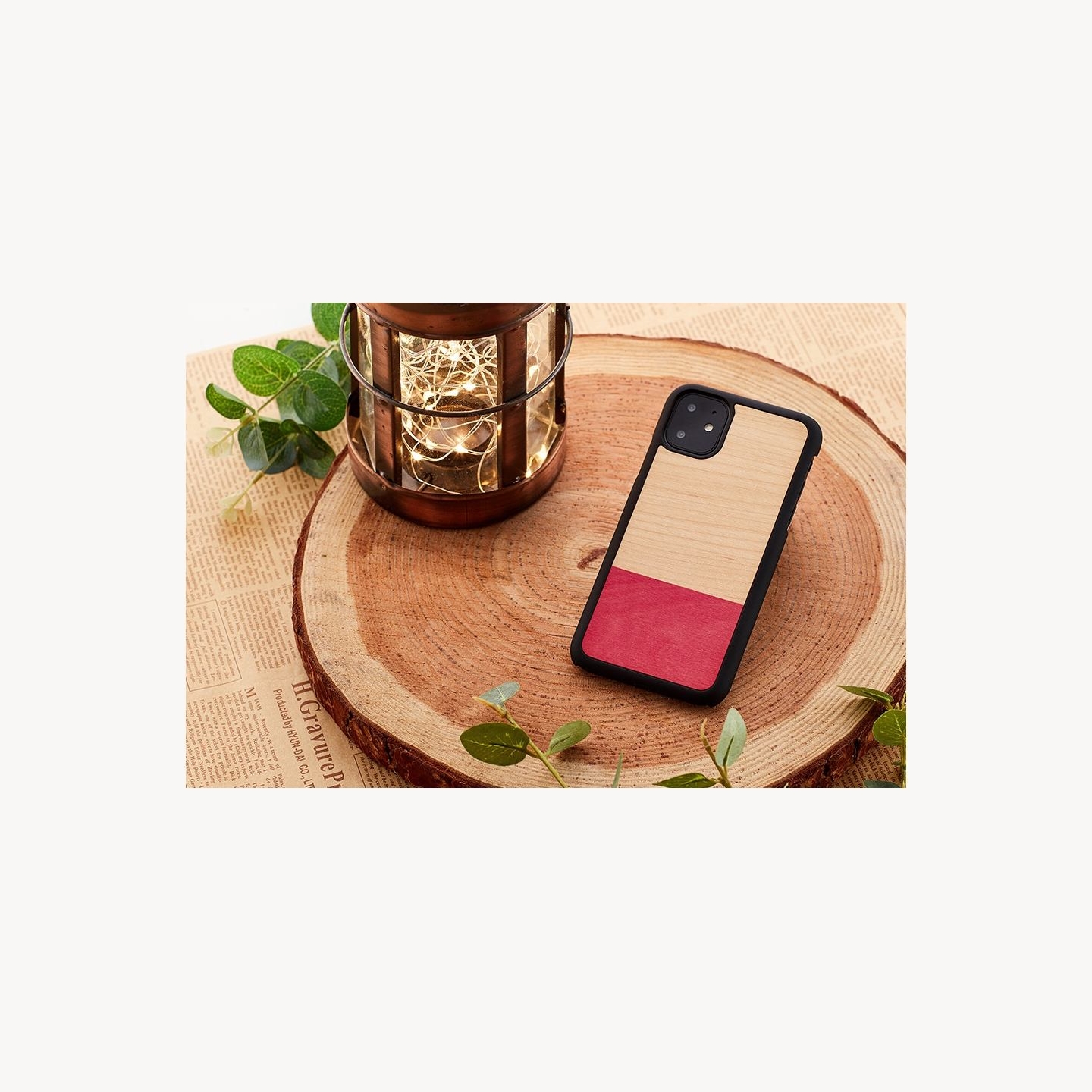 Man&Wood SmartPhone case iPhone 11 miss match black