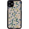 Man&Wood SmartPhone case iPhone 11 blue triangle black