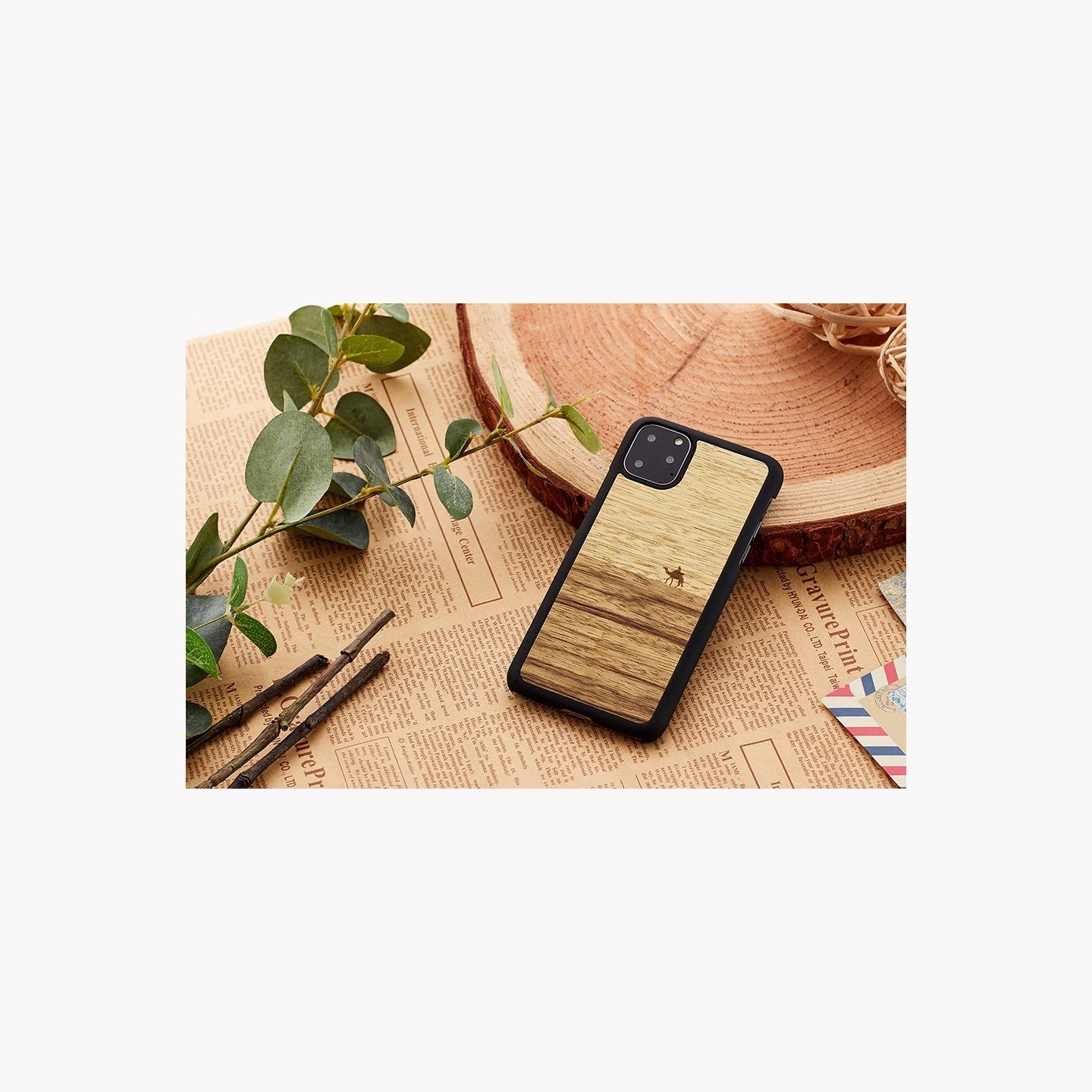 Man&Wood SmartPhone case iPhone 11 Pro terra black