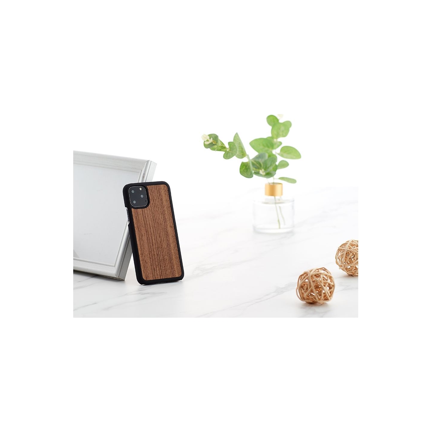 Man&Wood SmartPhone case iPhone 11 Pro black walnut black