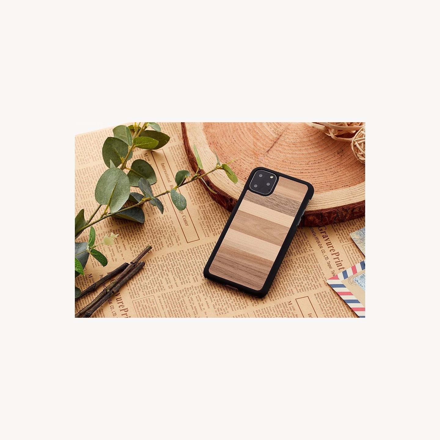 Man&Wood SmartPhone case iPhone 11 Pro sabbia black
