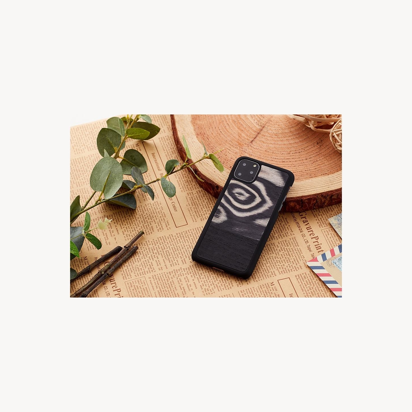 Man&Wood SmartPhone case iPhone 11 Pro leopard black