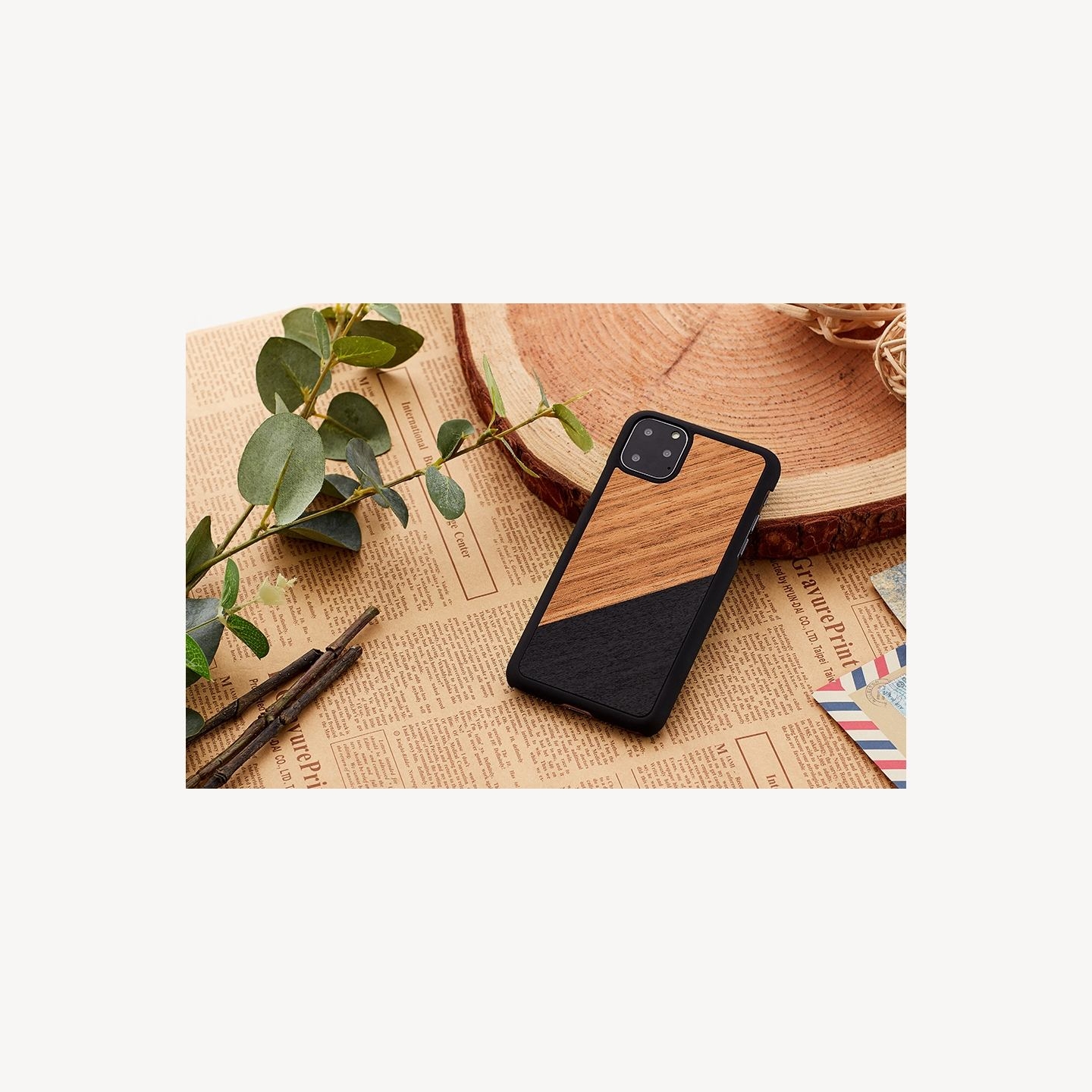 Man&Wood SmartPhone case iPhone 11 Pro western black