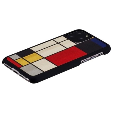 Man&Wood SmartPhone case iPhone 11 Pro mondrian wood black